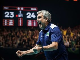 International Volleyball Hall induction celebration: Brazilian coach Jose “Ze Roberto”