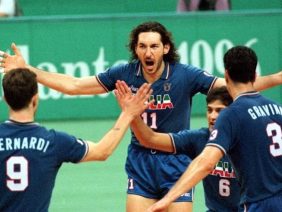 International Volleyball Hall of Fame induction celebration: Italian Andrea Zorzi