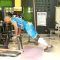 Plank mini pushup off chair