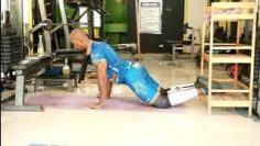 upward downward plank stretch