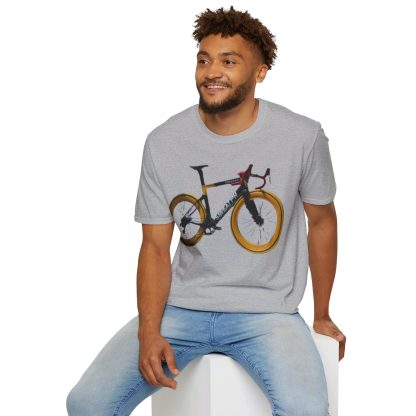 Road Cycle Unisex Softstyle T-Shirt - Image 41