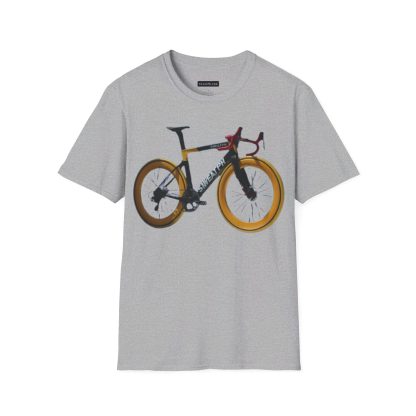 Road Cycle Unisex Softstyle T-Shirt - Image 32