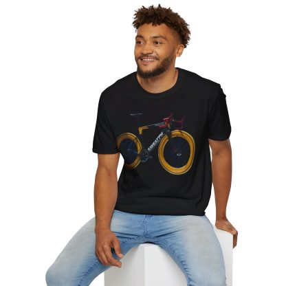 Road Cycle Unisex Softstyle T-Shirt - Image 31