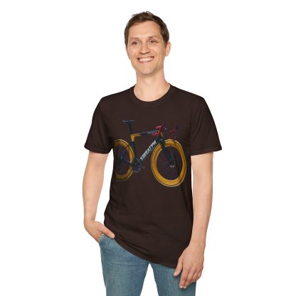 Road Cycle Unisex Softstyle T-Shirt - Image 68