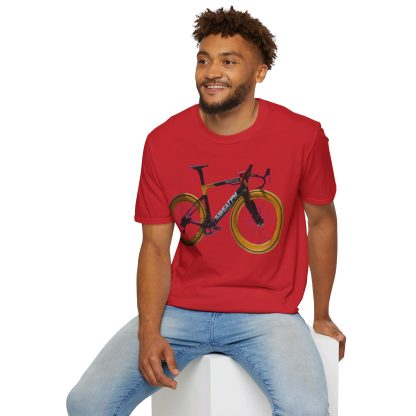 Road Cycle Unisex Softstyle T-Shirt - Image 103