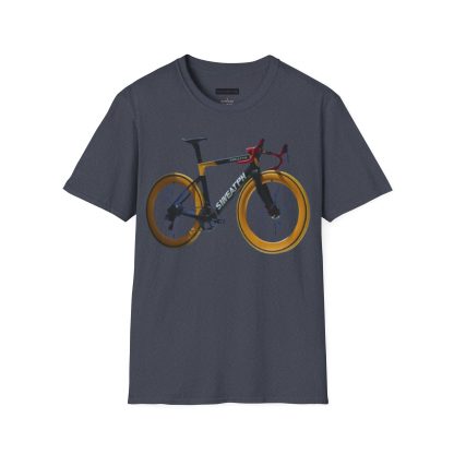 Road Cycle Unisex Softstyle T-Shirt - Image 84