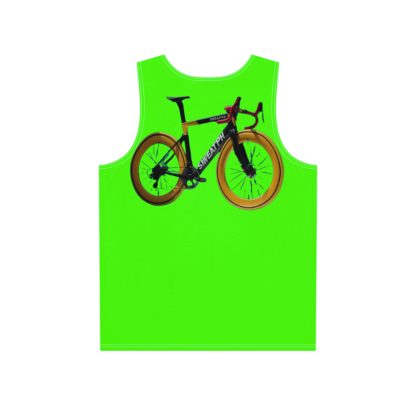 Lime Cycling Men's Tank (AOP) - Image 2
