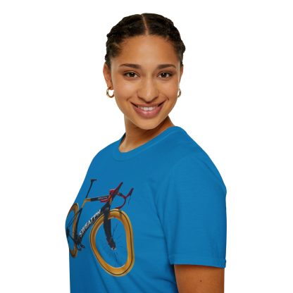 Road Cycle Unisex Softstyle T-Shirt - Image 80