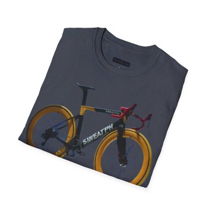 Road Cycle Unisex Softstyle T-Shirt - Image 87