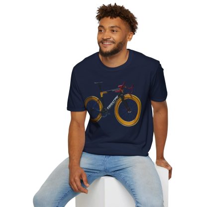 Road Cycle Unisex Softstyle T-Shirt - Image 11