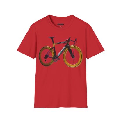 Road Cycle Unisex Softstyle T-Shirt - Image 94