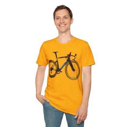 Road Cycle Unisex Softstyle T-Shirt - Image 46