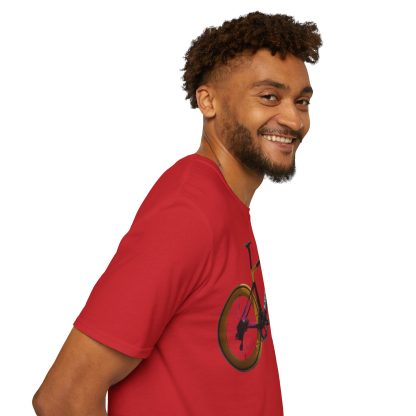 Road Cycle Unisex Softstyle T-Shirt - Image 102
