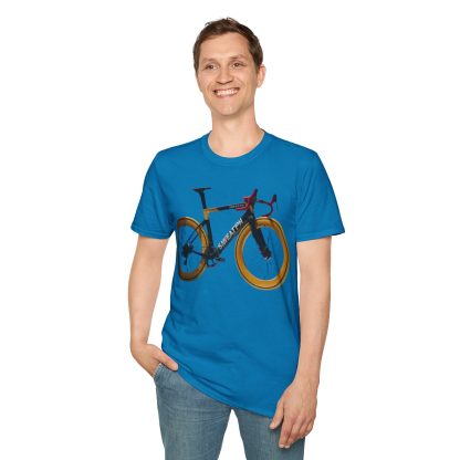 Road Cycle Unisex Softstyle T-Shirt - Image 78