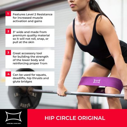 Sling Shot Mark Bell Hip Circle Resistance Bands for Exercis... - Image 4