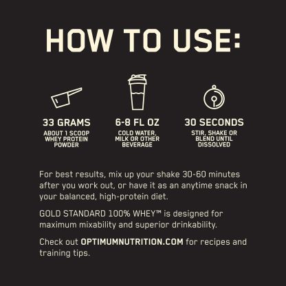 OPTIMUM NUTRITION Gold Standard 100% Whey Protein Powder, Ch... - Image 4