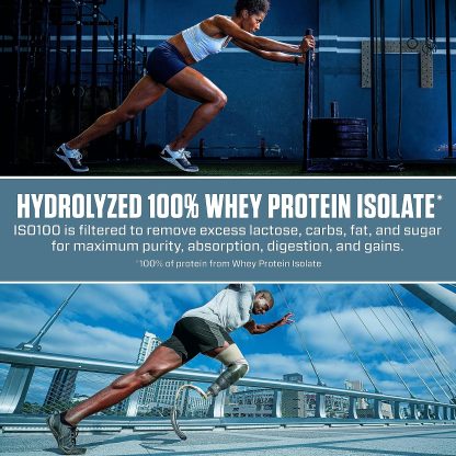 Dymatize ISO100 Hydrolyzed Protein Powder, 100% Whey Isolate... - Image 4