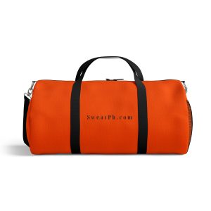 SweatPh Orange Duffle Bag