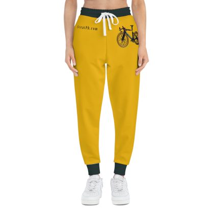Yellow with Charcoal Athletic Joggers (AOP) - Image 12
