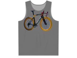 Light Grey Cycling Men's Tank (AOP)