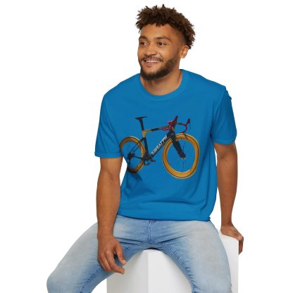 Road Cycle Unisex Softstyle T-Shirt - Image 83