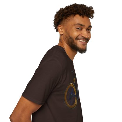 Road Cycle Unisex Softstyle T-Shirt - Image 72