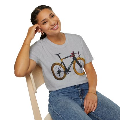 Road Cycle Unisex Softstyle T-Shirt - Image 39