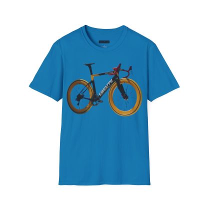 Road Cycle Unisex Softstyle T-Shirt - Image 74