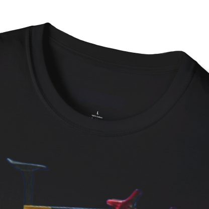 Road Cycle Unisex Softstyle T-Shirt - Image 24