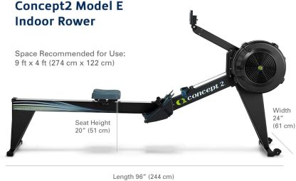 Concept2 RowErg Indoor Rowing Machine with Tall Legs - PM5 M... - Image 5