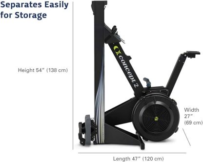 Concept2 RowErg Indoor Rowing Machine with Tall Legs - PM5 M... - Image 7