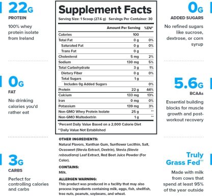 LEGION Whey+ Strawberry Banana Whey Isolate Protein Powder f... - Image 3