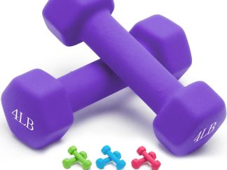 Portzon Weights Dumbbells 10 Colors Options Compatible with ...