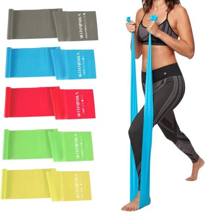 Professional Resistance Bands. Latex-Free, Work Out Bands, S...