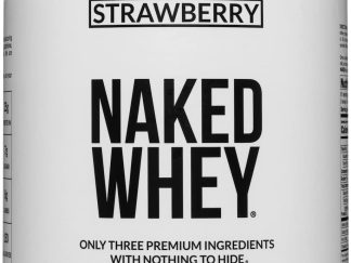 NAKED Strawberry Whey Protein - All Natural Grass Fed Whey P...