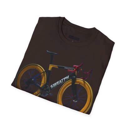 Road Cycle Unisex Softstyle T-Shirt - Image 65