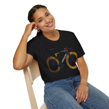 Road Cycle Unisex Softstyle T-Shirt - Image 29