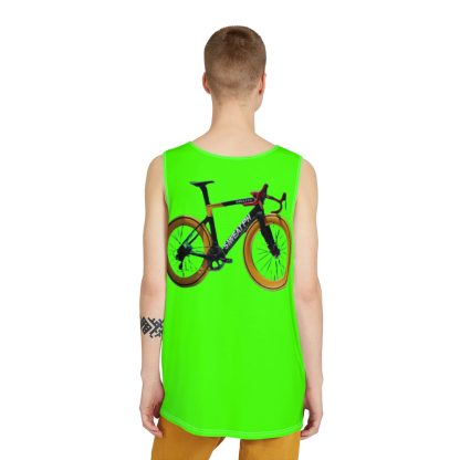 Lime Cycling Men's Tank (AOP) - Image 4