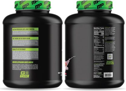 MusclePharm Combat 100% Whey Protein Powder, Strawberry Crea... - Image 3