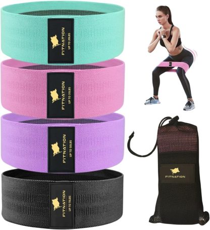 Hip Bands for Working Out - Exercise Bands, Workout Bands fo...