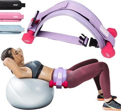 Hip Thrust Belt, Pixel Panda Hip Thrust Band, Portable Hip T...