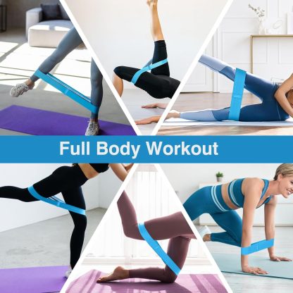 Hip Resistance Bands Exercise Workout Bands Non Slip Cloth H... - Image 4