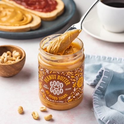 GOOD GOOD Creamy Peanut Butter Keto Friendly - Low Carb & No... - Image 6