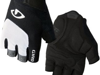 Giro Bravo Gel Mens Road Cycling Gloves - White/Black (2022)...