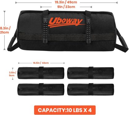 Uboway Sandbag Workout Bag: Sand Bags for Weight Training, A... - Image 5
