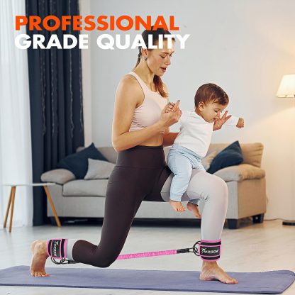 Ankle Resistance Bands with Cuffs, Ankle Bands for Working O... - Image 4