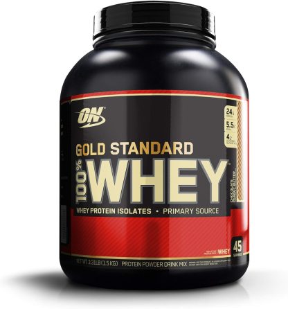 OPTIMUM NUTRITION Gold Standard 100% Whey Protein Powder, Ch...