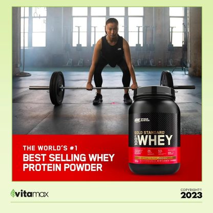 Optimum Nutrition Gold 100% Whey, Chocolate Peanut Butter, P... - Image 4