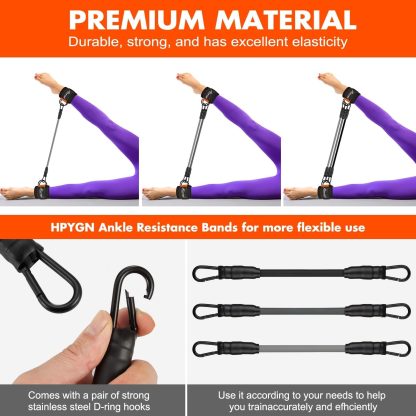 Ankle Resistance Bands, Ankle Bands for Working Out with Cuf... - Image 5