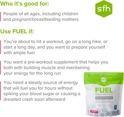 SFH Fuel Whey Protein Powder Great Tasting Grass Fed Whey | ... - Image 5